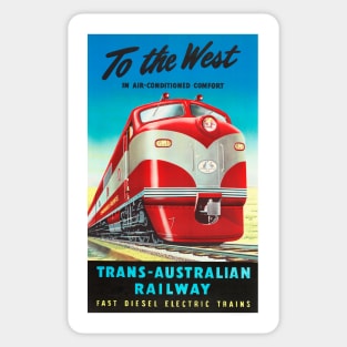 Trans-Australian Railway Sticker